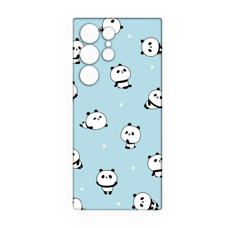 کاور طرح پاندا کد 198 مناسب برای گوشی موبایل سامسونگ Galaxy S21 Ultra