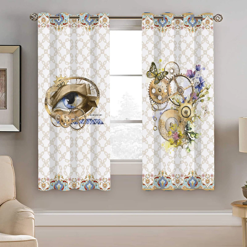 پرده نیروانا طرح سنتی مدل مخمل کد 4574 سایز 140×200 سانتی متر