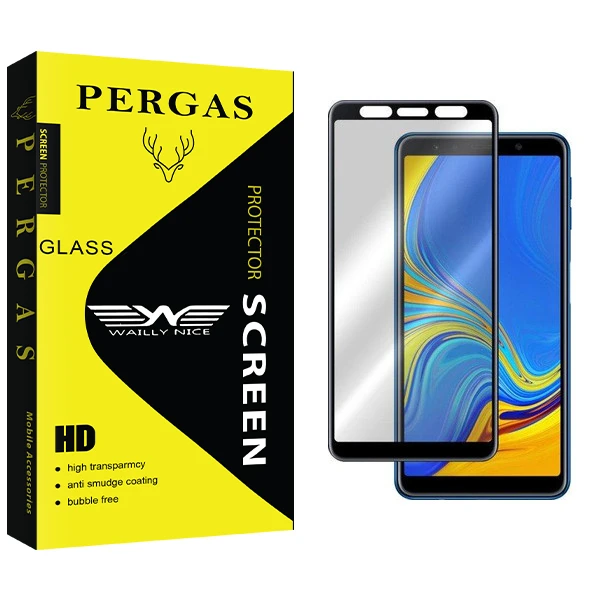 محافظ صفحه نمایش وایلی نایس مدل Pergas Glass مناسب برای گوشی موبایل سامسونگ Galaxy A7 2018 / A750