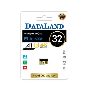 کارت حافظه دیتالند مدل microSDHC کلاس 10 استاندارد UHS-I U1 سرعت 100MBps ظرفیت 32 گیگابایت