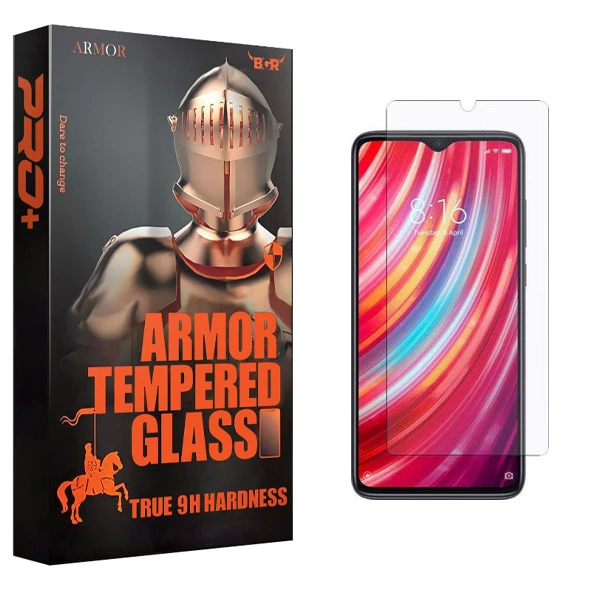 محافظ صفحه نمایش آرمور مدل BGR مناسب برای گوشی موبایل شیائومی Redmi Note 8