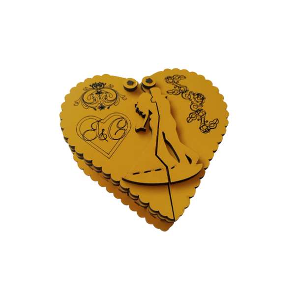 جعبه جواهرات مدل قلب