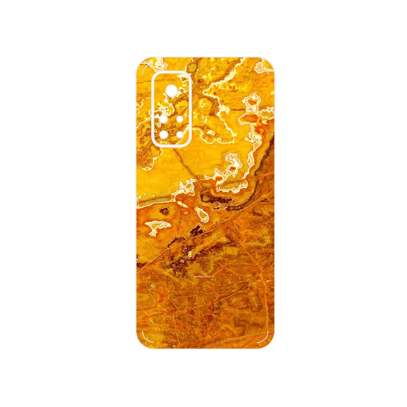 برچسب پوششی ماهوت مدل Gold Marble مناسب برای گوشی موبایل شیائومی Mi 10T Pro 5G