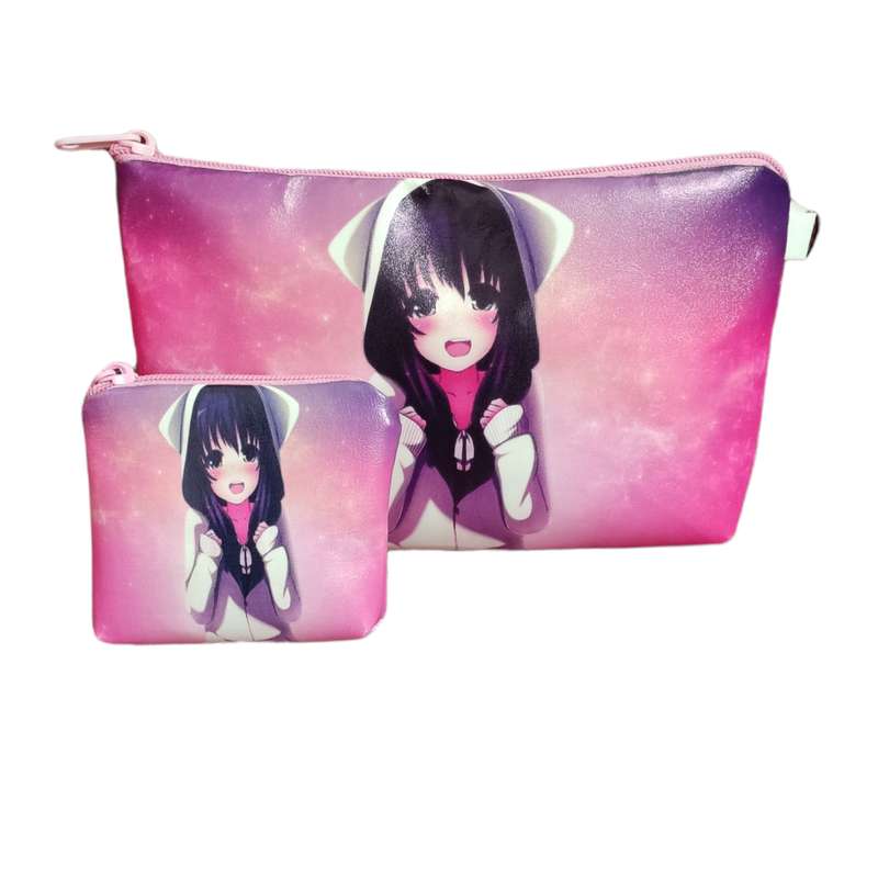 کیف لوازم آرایش زنانه مدل آرتا به همراه کیف هندزفری