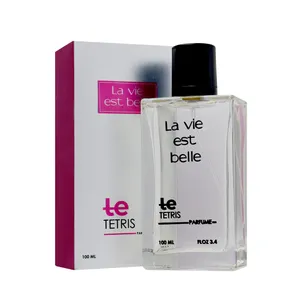 ادوپرفیوم زنانه تتریس مدل لا ویه است بله حجم 100 میلی لیتر