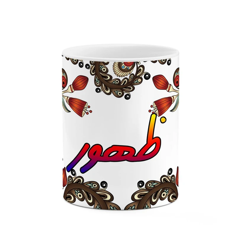 ماگ کاکتی مدل اسم ظهور طرح سنتی گل و بته کد mgh46047