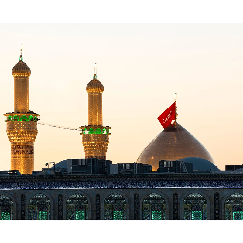 تابلو شاسی مدل کربلای معلی حرم مطهر سیدالشهدا امام حسین (ع) کد 19