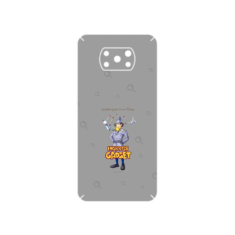 برچسب پوششی ماهوت مدل Inspector Gadget مناسب برای گوشی موبایل شیائومی Poco X3 Pro