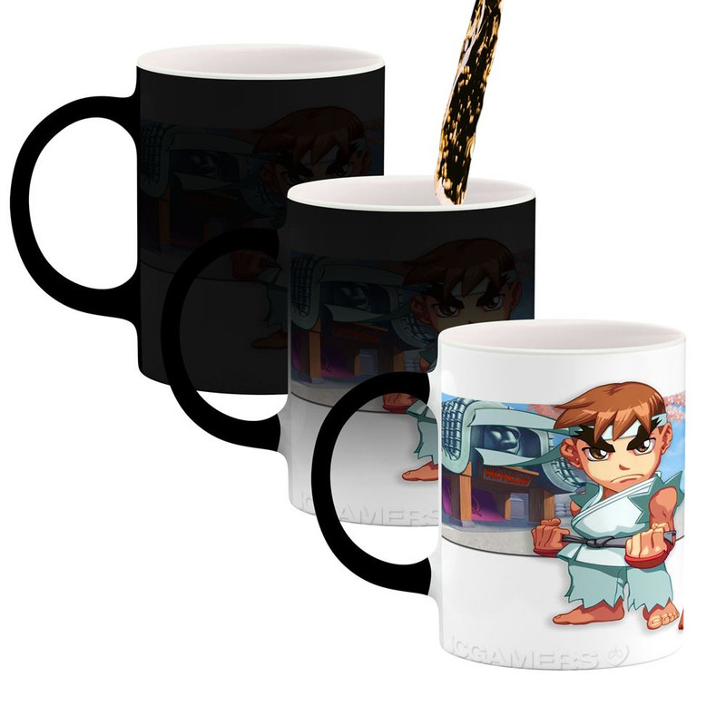 ماگ حرارتی کاکتی مدل بازی مبارز خیابانی Street Fighter II کد mgh30438 ماگ حرارتی کاکتی مدل بازی مبارز خیابانی Street Fighter II کد mgh30438