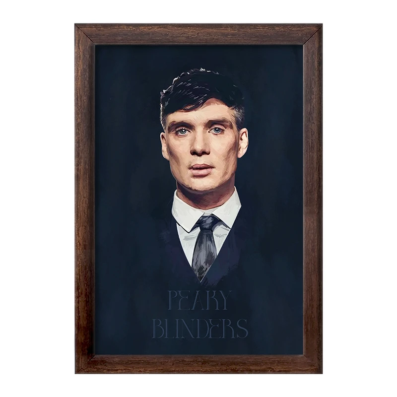 تابلو خندالو طرح پیکی بلایندرز (Peaky Blinders) کد F1619