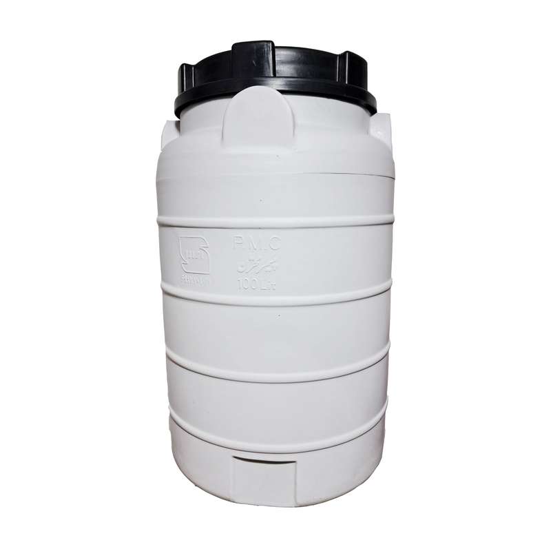 مخزن آب عمودی 100 لیتر پلیمر مخزن مدل Pm100 V