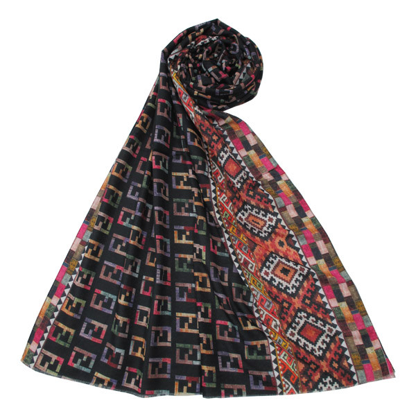 شال زنانه مدل نخ ابریشم کد SH_411