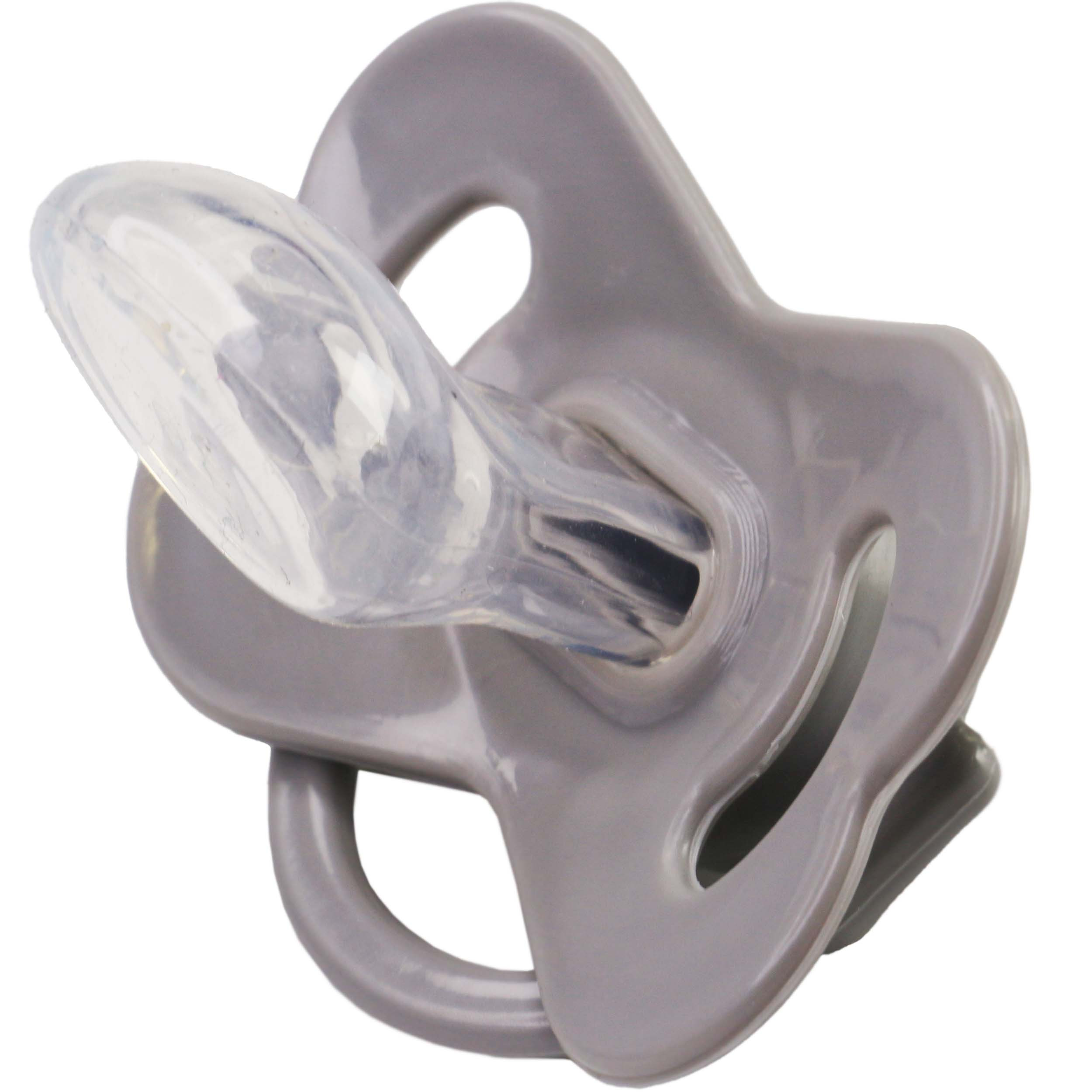 پستانک ارتودنسی وی کر مدل دربدار دسته دار مات چاپدار پروانه ای سایز 12+ ماه کد P126