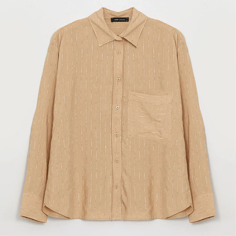 شومیز زنانه ال سی وایکیکی مدل اسلیم افکت