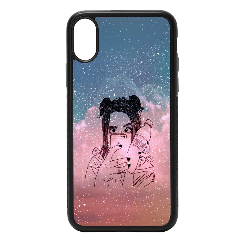 کاور طرح دخترانه کد 7201 مناسب برای گوشی موبایل اپل iphone x/xs