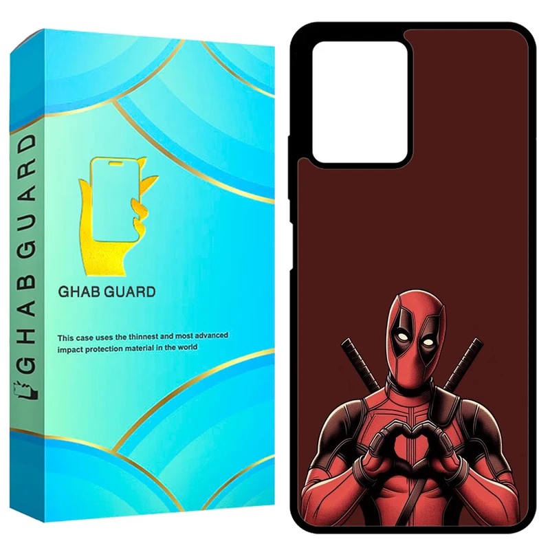 کاور قاب گارد طرح ددپول مدل GCHPRN125G مناسب برای گوشی موبایل شیائومی Redmi Note 12 5G / Poco X5