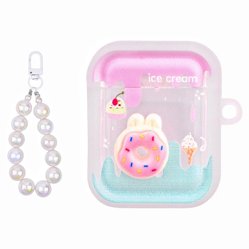 کاور طرح دونات مناسب برای کیس اپل ایرپاد 2/1 به همراه آویز