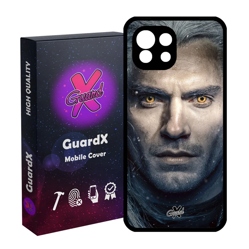 کاور گارد ایکس طرح Witcher مدل Glass10177 مناسب برای گوشی موبایل شیائومی Mi 11 Lite