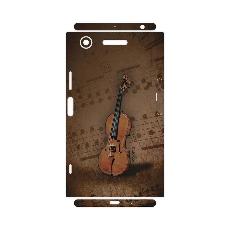 برچسب پوششی ماهوت مدل Violin-Instrument-FullSkin مناسب برای گوشی موبایل سونی Xperia XZ1