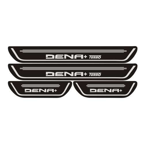 پارکابی خودرو لیزارد مدل کربن کد LZD-1506 مناسب برای دنا پلاس توربو بسته 4 عددی