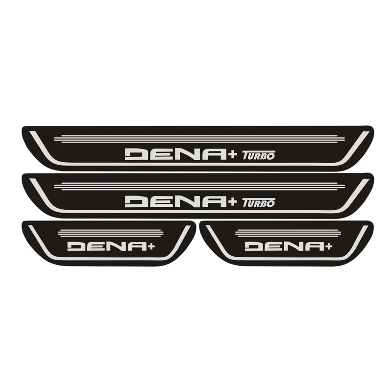 پارکابی خودرو لیزارد مدل کربن کد LZD-1506 مناسب برای دنا پلاس توربو بسته 4 عددی