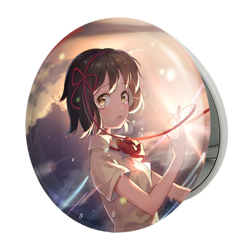 آینه جیبی خندالو طرح میتسویا میامیزو انیمه یورنیم مدل تاشو کد 16294