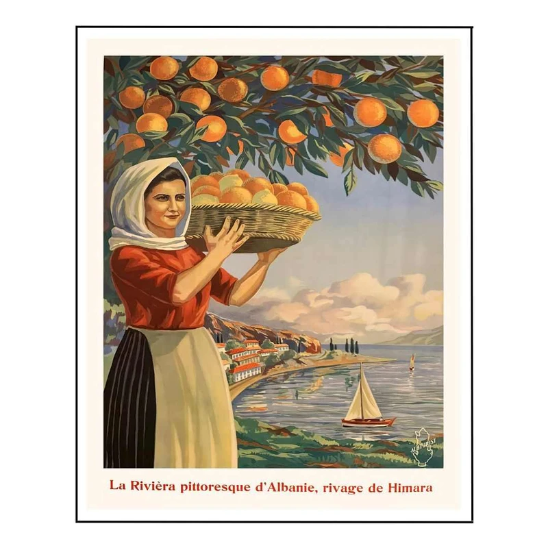 پوستر مدل  سفر آلبانی  