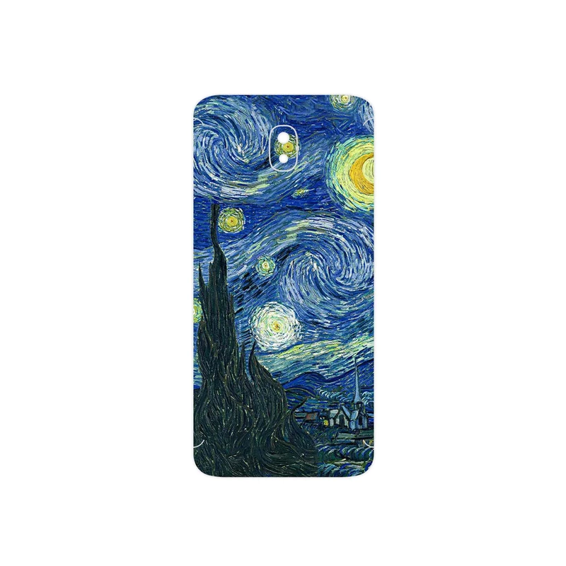برچسب پوششی ماهوت مدل The Starry Night of van Gogh مناسب برای گوشی موبایل سامسونگ Galaxy J7 Pro