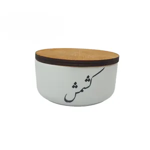 بانکه سرامیکی طرح تکست مدل کشمش