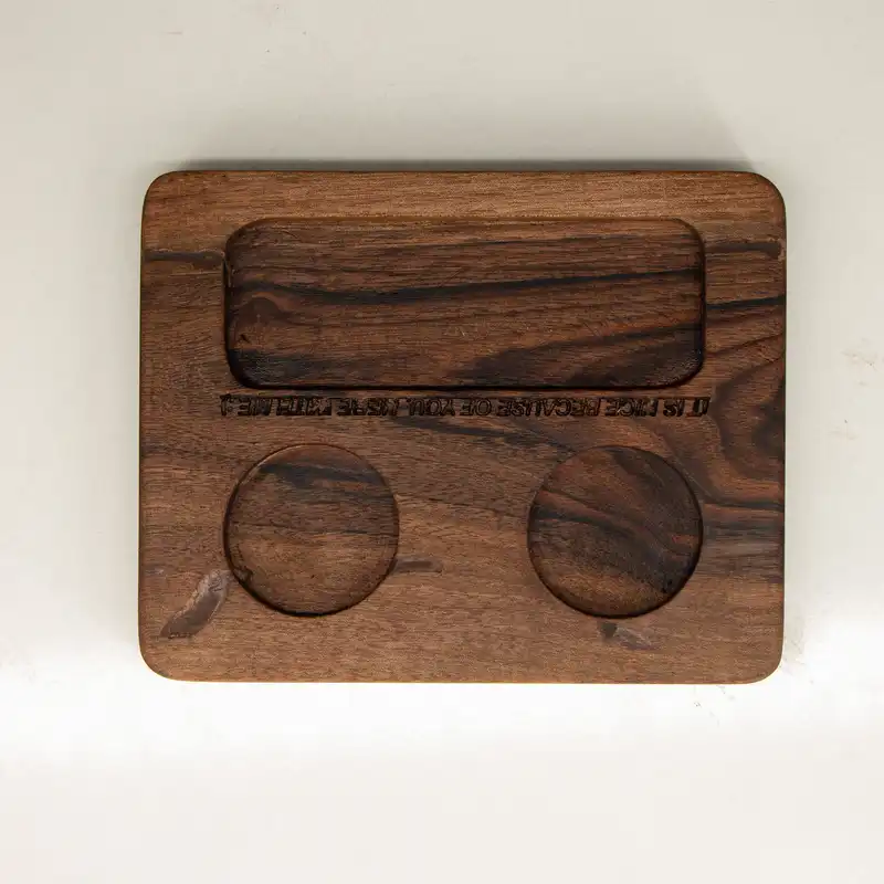 سینی چوبی مدل couple time