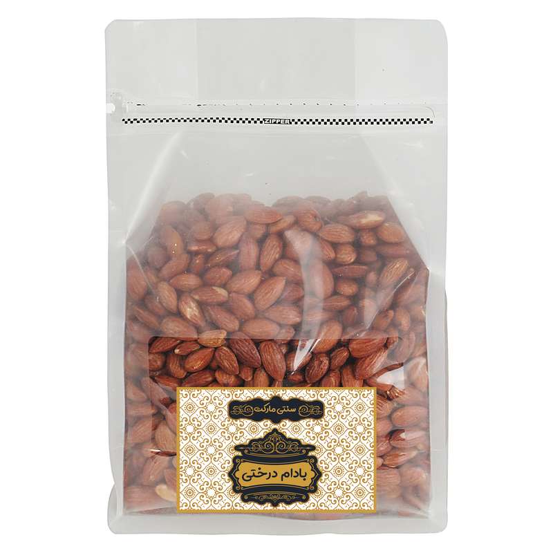 بادام درختی شور سنتی مارکت - 500گرم