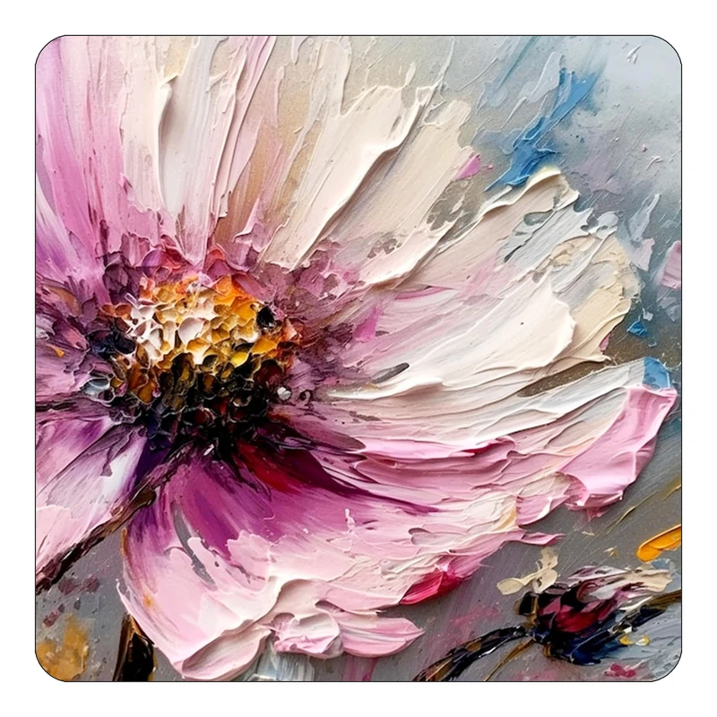 مگنت کاکتی طرح نقاشی رنگ روغن مدل mp69510