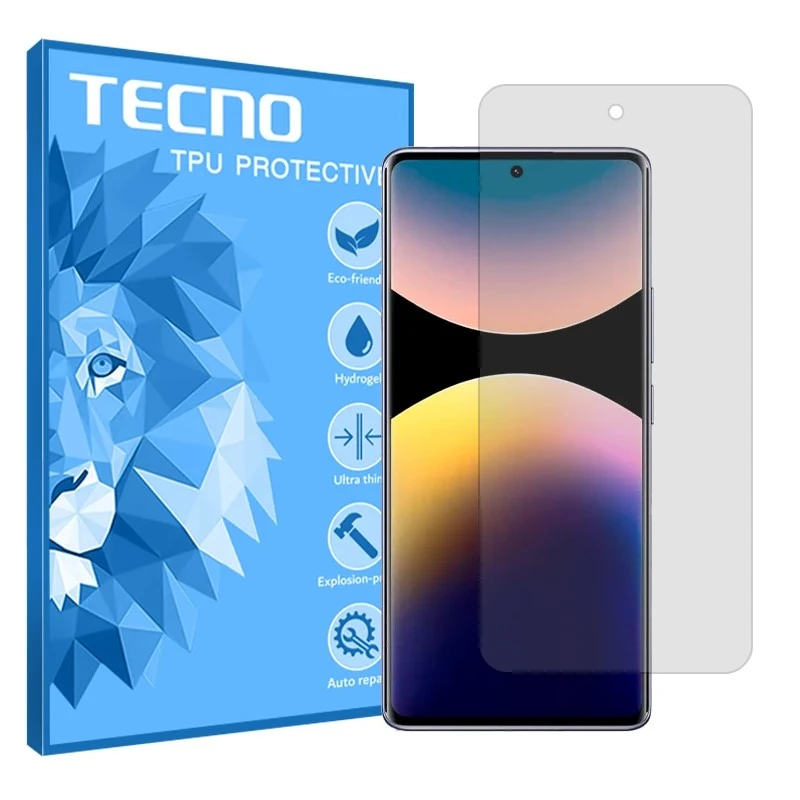محافظ صفحه نمایش شفاف تکنو مدل هیدروژلی مناسب برای گوشی موبایل شیائومی Poco M8 Pro