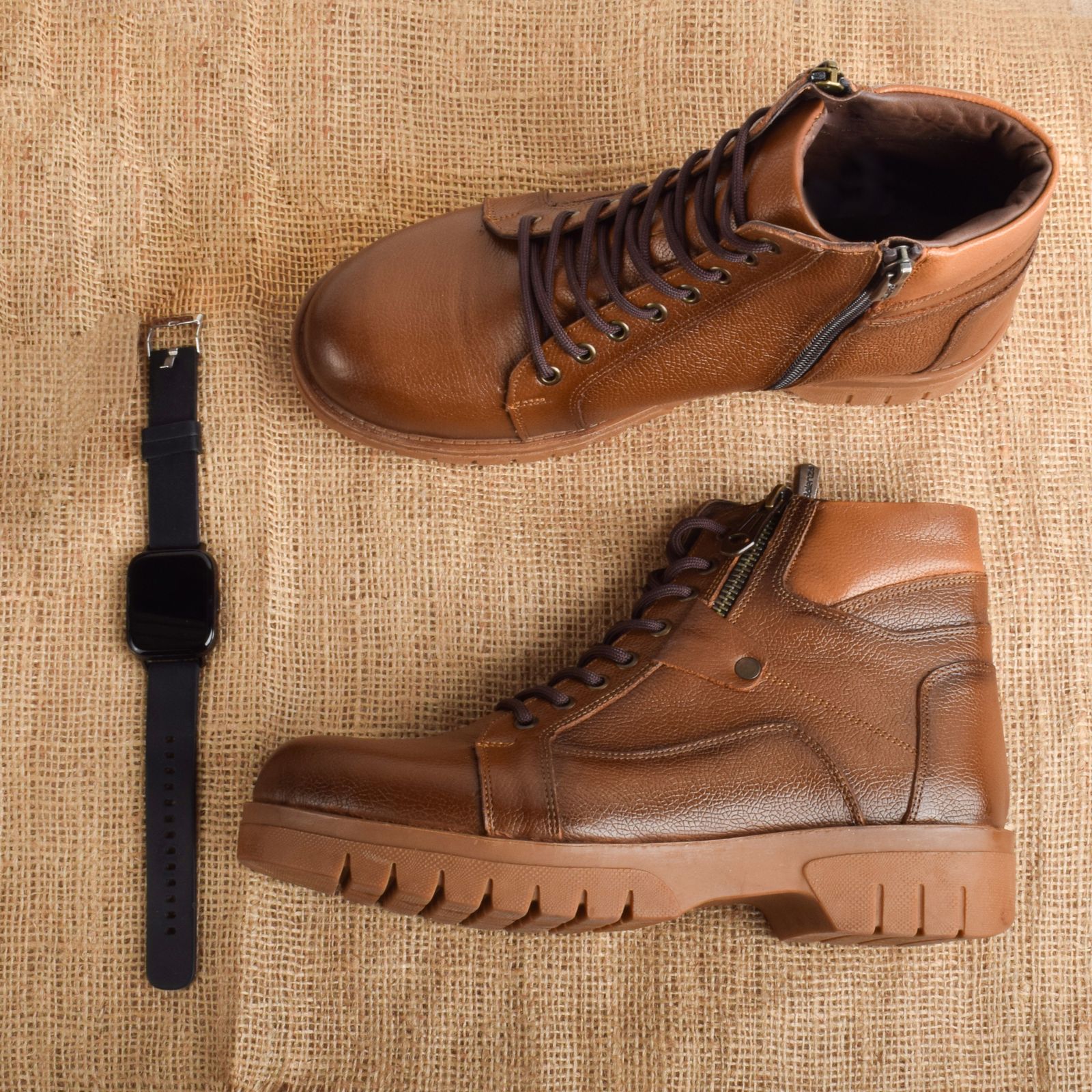 نیم بوت مردانه مدل بلنزا کد BR.1224 -  - 8