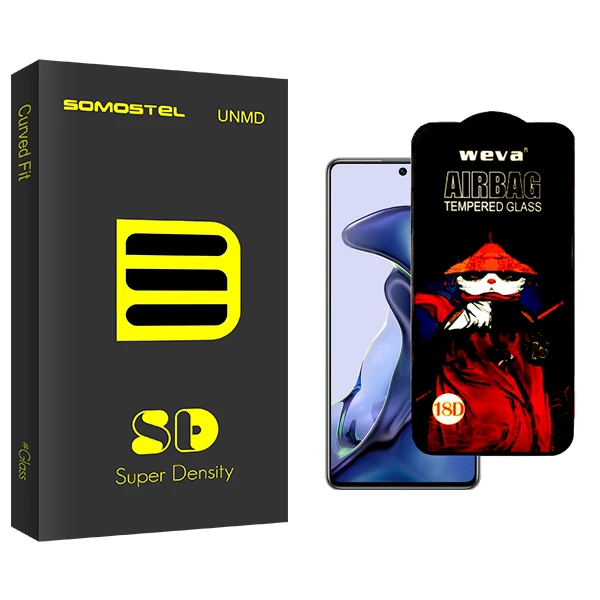 محافظ صفحه نمایش شیشه ای سوماستل مدل SD Glass AirBag مناسب برای گوشی موبایل شیائومی 11T 5G 21081111RG