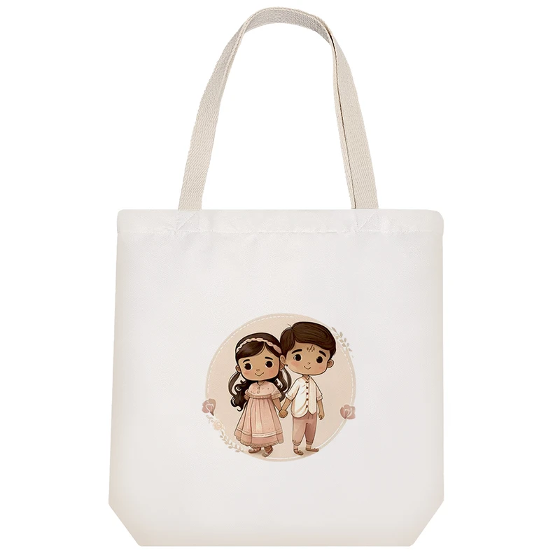 ساک خرید خندالو مدل عاشقانه Lovely کد H635