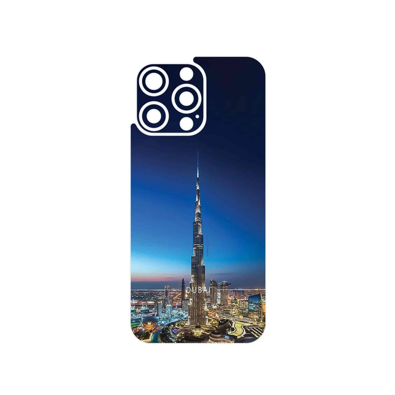 برچسب پوششی ماهوت مدل Dubai_City مناسب برای گوشی موبایل اپل iPhone 15 Pro Max