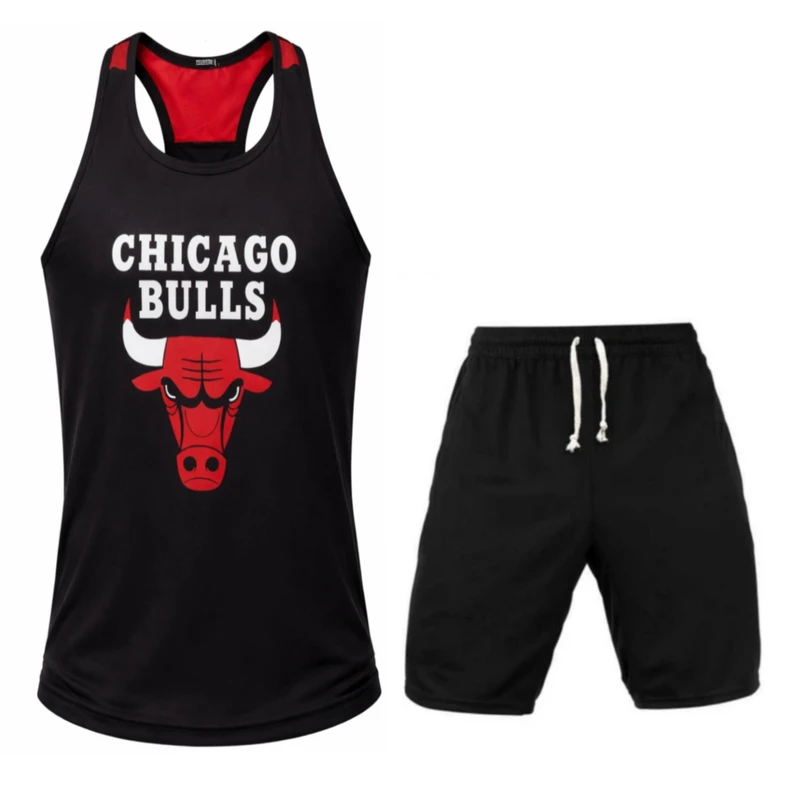 ست تاپ و شلوارک ورزشی مردانه اولسون مدل She30