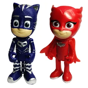 اکشن فیگور مدل گروه شب نقاب pj Mask 02-1 مجموعه 2 عددی