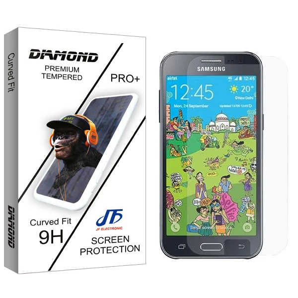 محافظ صفحه نمایش جی اف مدل Diamond مناسب برای گوشی موبایل سامسونگ Galaxy J2