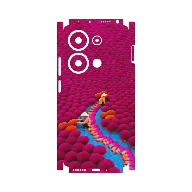 برچسب پوششی ماهوت مدل Vietnam Incense Wood Farms-FullSkin مناسب برای گوشی موبایل شیائومی Redmi Note 13 Pro 4G
