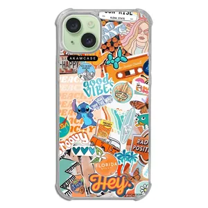 AKAM AMCWTA15PLUS-GOOD VIBE3 Cover For Apple iPhone 15 Plus