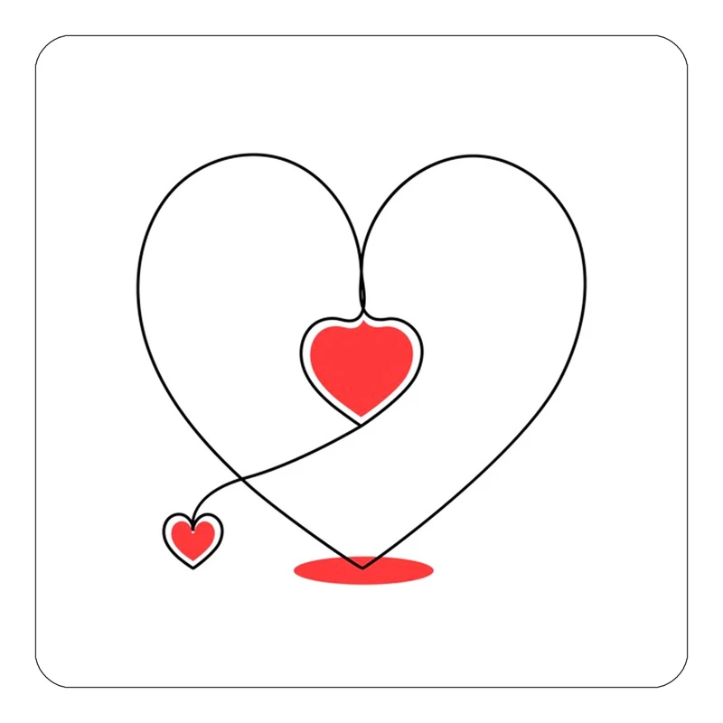 مگنت کاکتی طرح عاشقانه مدل mp36928