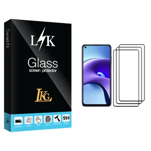 LKG LK Glass Screen Protector For Xiaomi Redmi Note 9T Pack Of 3