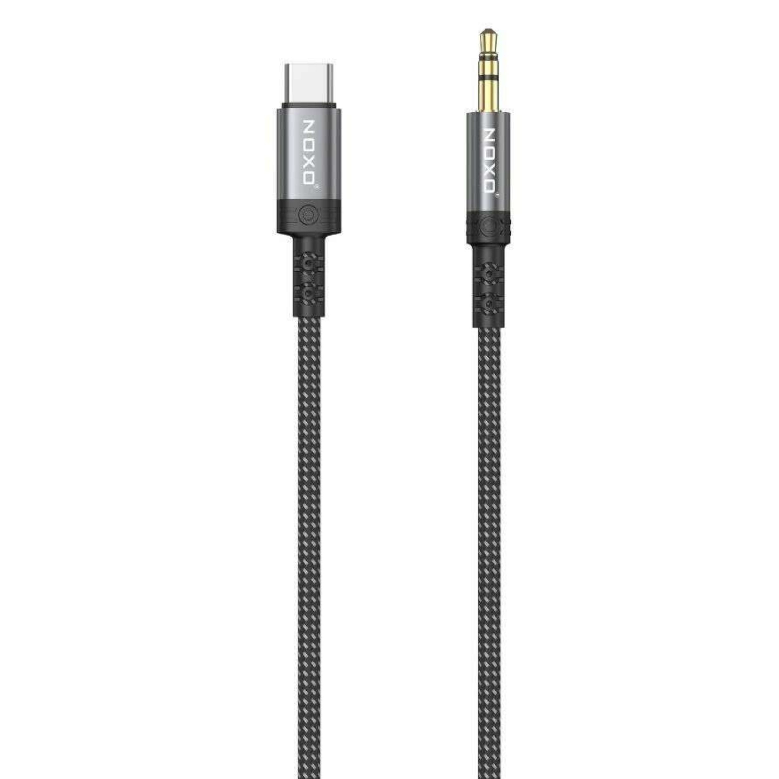 کابل تبدیل USB-C به جک 3.5 میلی متری نوکسو  مدلAUX-N-3 طول 1.5 متر