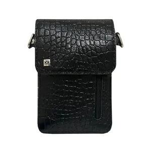 کیف رودوشی مردانه کیهان مدل پوست ماری دارای 3 محفظه