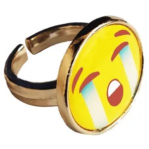 انگشتر دخترانه طرح استیکر کد 038
