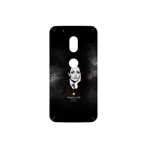 MAHOOT Angelina Jolie Cover Sticker for Motorola Moto G4 Play