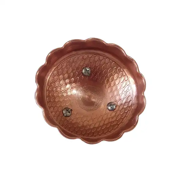 کاسه مسی طرح 3 پایه کد ZH249.1