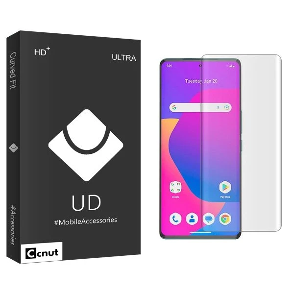 محافظ صفحه نمایش کوکونات مدل UDB UV مناسب برای گوشی موبایل داریا Bond 5G